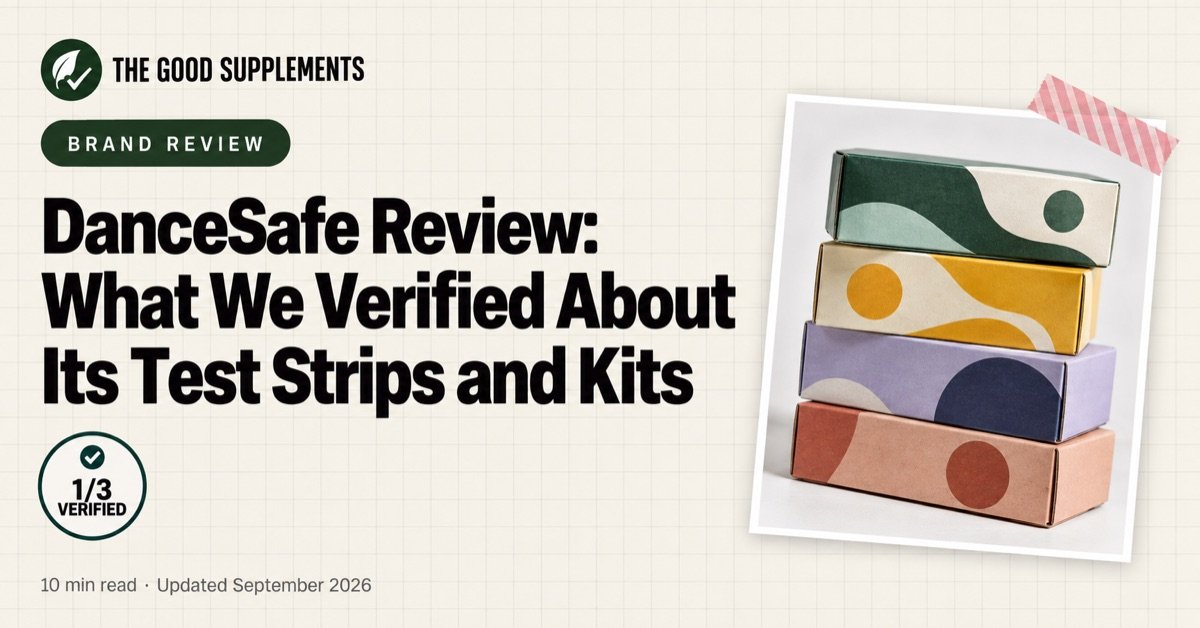 DanceSafe Review: What We Verified About Its Test Strips and Kits