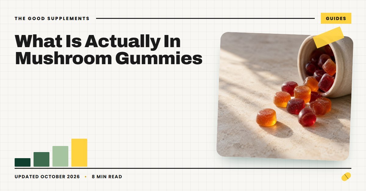 What Is Actually In Mushroom Gummies