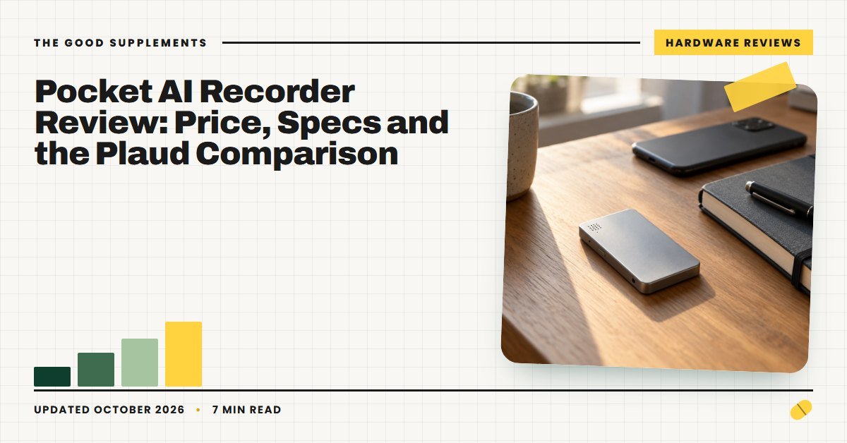 Pocket AI Recorder Review: Price, Specs and the Plaud Comparison