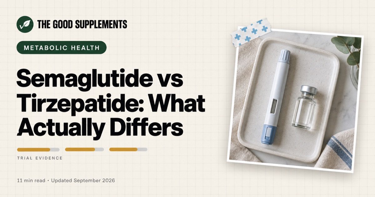 Semaglutide vs Tirzepatide: What Actually Differs