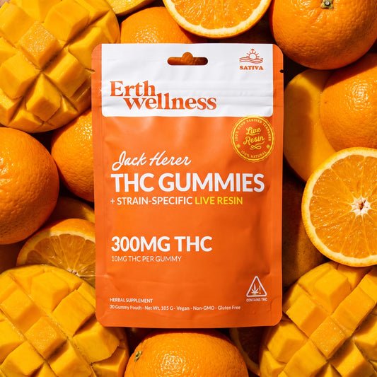Erth Wellness THC Gummies – Jack Herer (Creative)