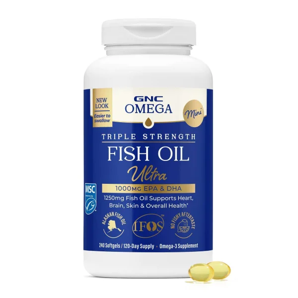 GNC GNC Omega Triple Strength Fish Oil Ultra Mini
