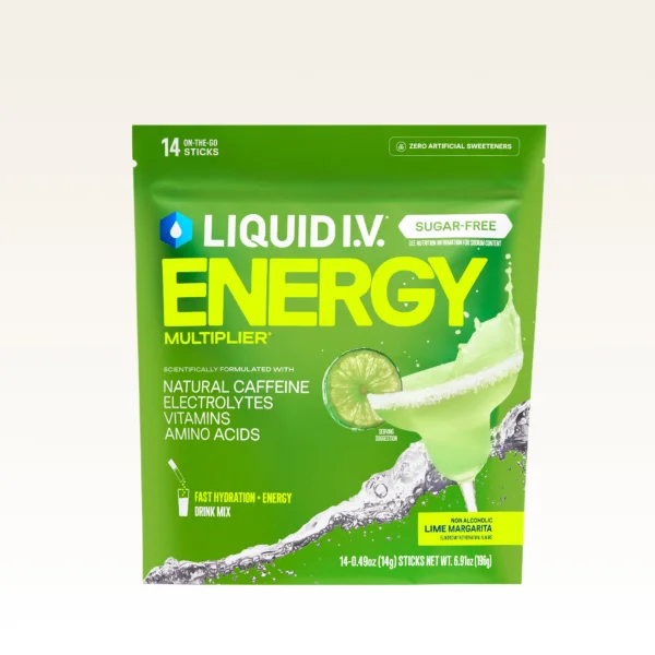 Liquid I.V. Sugar-Free Energy Multiplier (Lime Margarita)