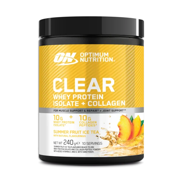 Optimum Nutrition Clear Whey Protein Isolate + Collagen Powder