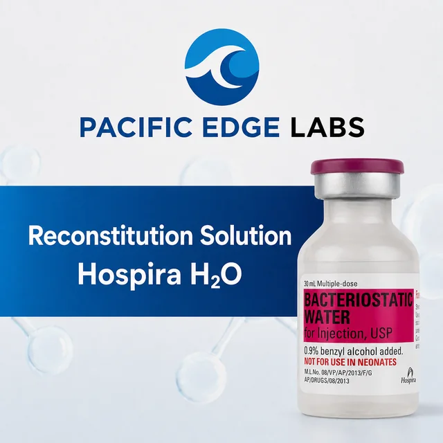 Pacific Edge Labs Hospira bacteriostatic water, 30mL
