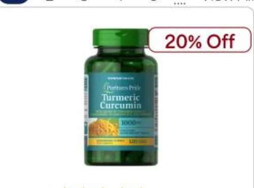 Puritan's Pride Turmeric Curcumin with BioPerine 1,000 mg