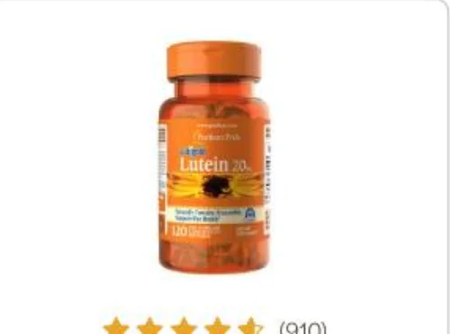 Puritan's Pride Lutein 20 mg with Zeaxanthin