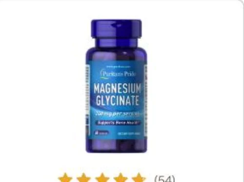 Puritan's Pride Magnesium Glycinate 240 mg per serving