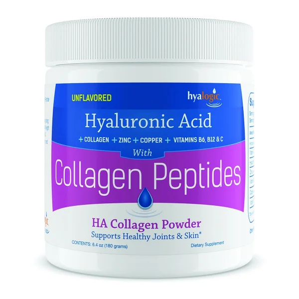 Swanson Vitamins HA Collagen Powder with Peptides - Unflavored