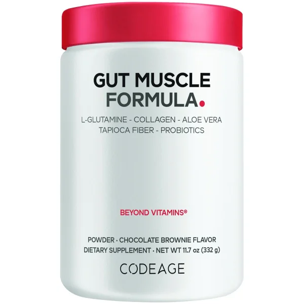 Swanson Vitamins Gut Muscle Formula Powder - Chocolate Brownie
