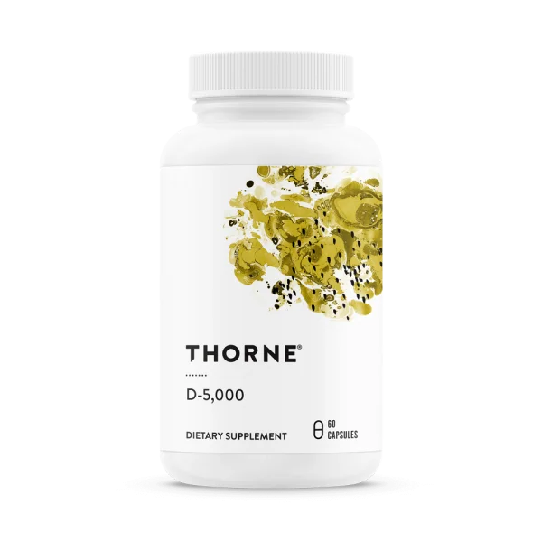 Thorne Vitamin D-5,000 - NSF Certified for Sport