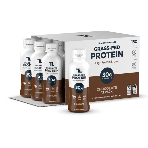 Transparent Labs Grass-Fed Protein Shake